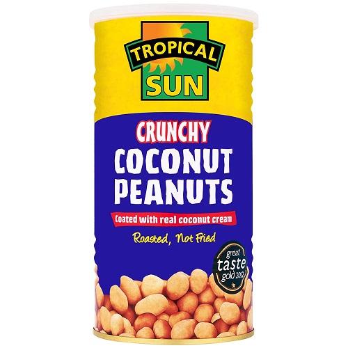 TROPICAL SUN CRUNCHY COCONUT PEANUTS 330G