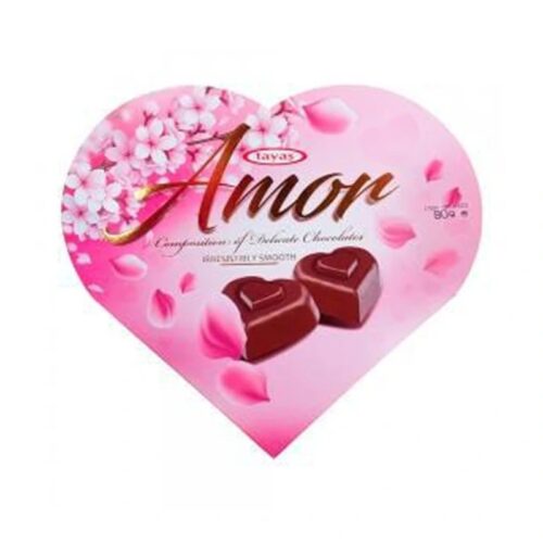 TAYAS AMOR CHOCOLATE PINK 80G