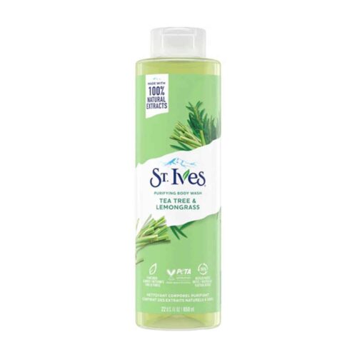 ST.IVES DAILY PURIFYING BODY WASH TEA TREE & LEMONGRASS