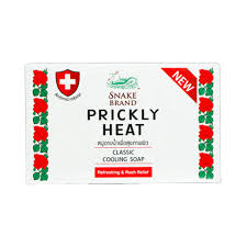 SNAKE BRAND PRICKLY HEAT CLASSIC COOLING SOAP 100G