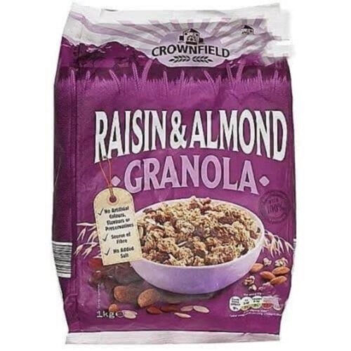 RAISIN & ALMOND GRANOLA 1KG