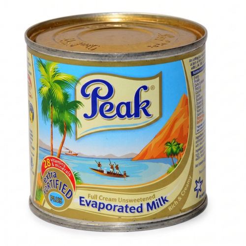 PEAK FILLED EVAPORATED MILK 160G TIN PCS