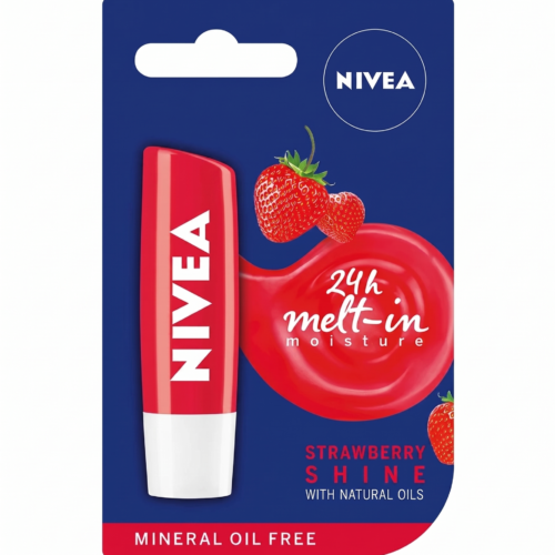 NIVEA STRAW BERRY LIP SHINE