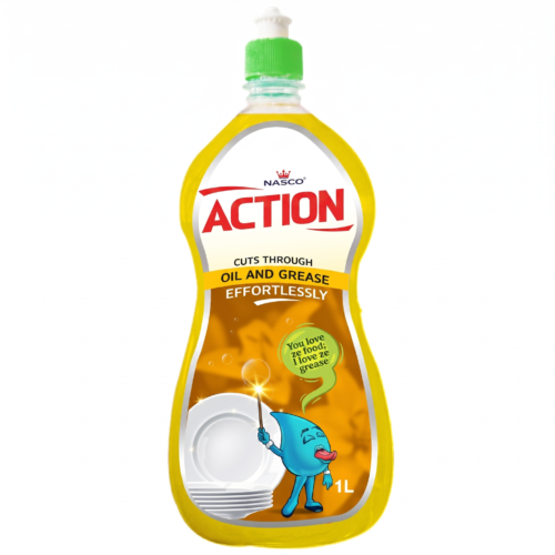 NASCO ACTION DISHWASHING LIQUID LILY 1000ML