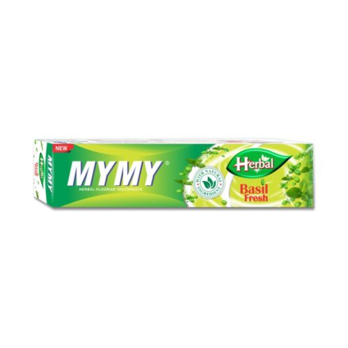 MYMY HERBAL FLUORIDE TOOTHPASTE BASIL FRESH 145G