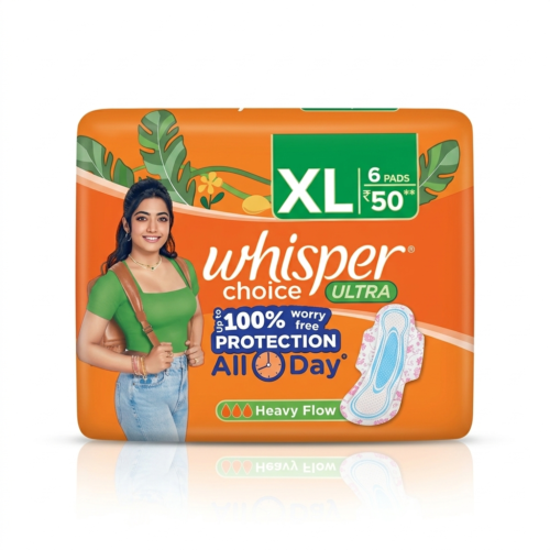 WHISPER CHOICE EXTRA XL 6PADS