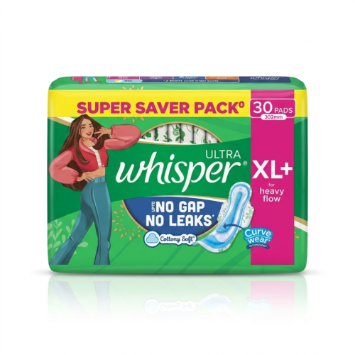 WHISPERS SANITARY NAPKIN 30PADS