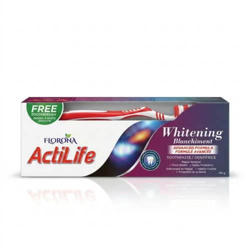 FLORONA ACTILIFE WHITENING TOOTHPASTE