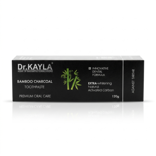 DR.KAYLA BAMNOO CHARCOAL TOOTHPASTE 120G