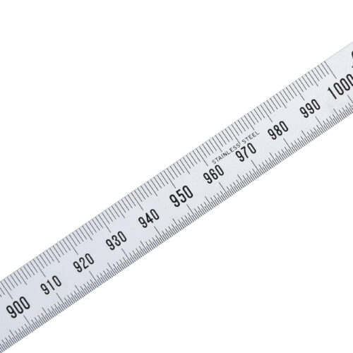 100CM LONG FLEXIBLE STEEL RULER