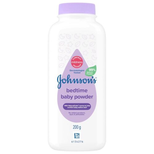 JOHNSON CORNSTARCH BEDTIME BABY POWDER 200G