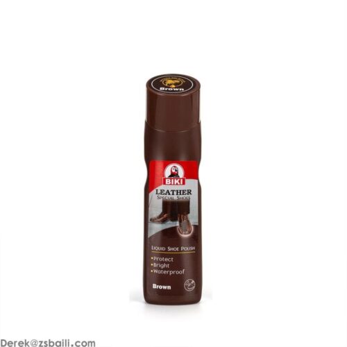 BIKI LIQUID SHOE POLISH BROWN 75ML