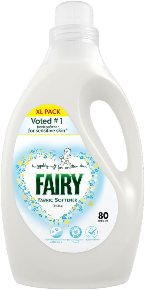 FAIRY FABRIC SOFTENER ORIGINAL 80 WASHES 2.64L