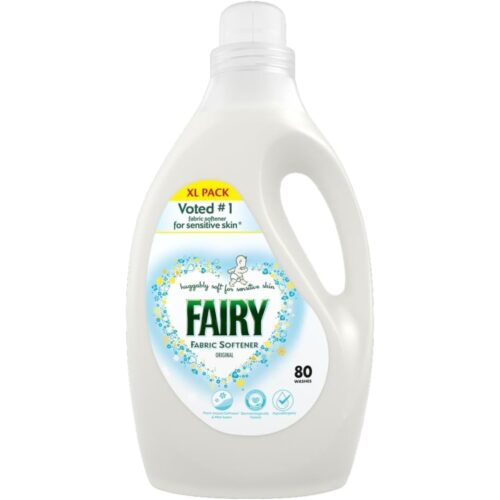 FAIRY FABRIC SOFTENER ORIGINAL 80 WASHES 2.64L
